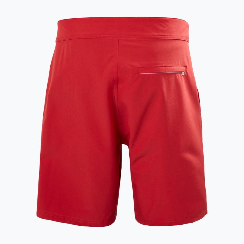 Pánske jachtárske šortky Helly Hansen Newport Board Shorts 8" red 2
