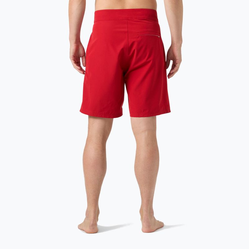 Pánske jachtárske šortky Helly Hansen Newport Board Shorts 8" red 4