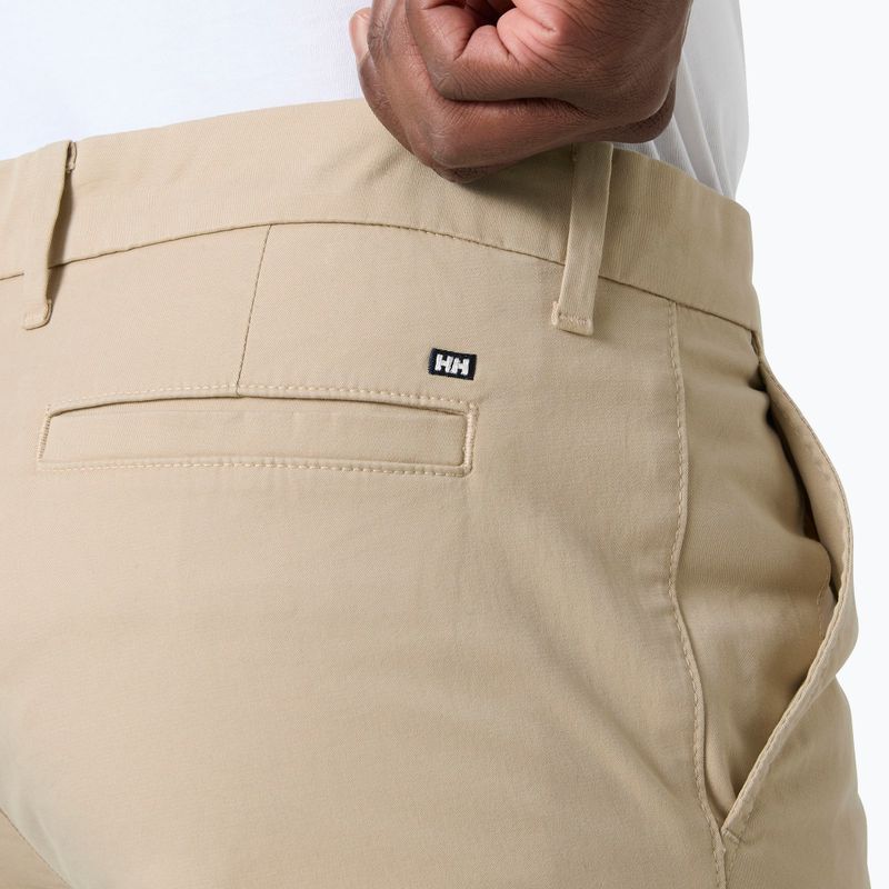 Pánske trekingové šortky Helly Hansen Bryggen Chino khaki 4