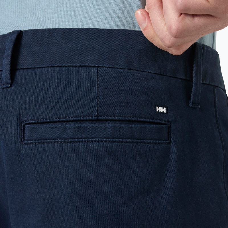 Pánske trekingové šortky Helly Hansen Bryggen Chino navy 4