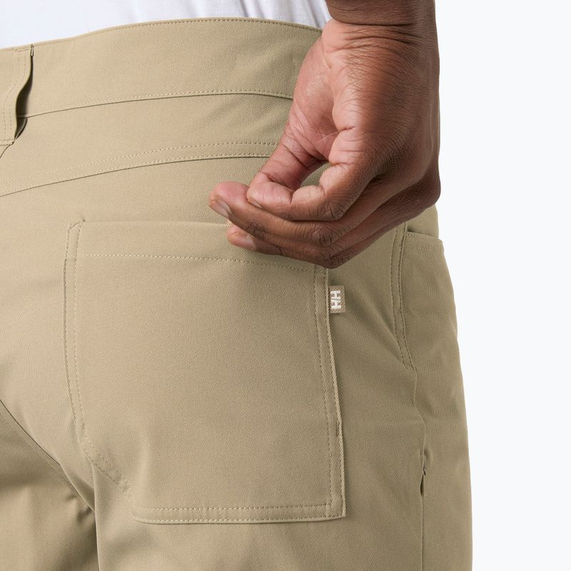Pánske trekingové šortky Helly Hansen Holmen 5 Pocket pebble 3