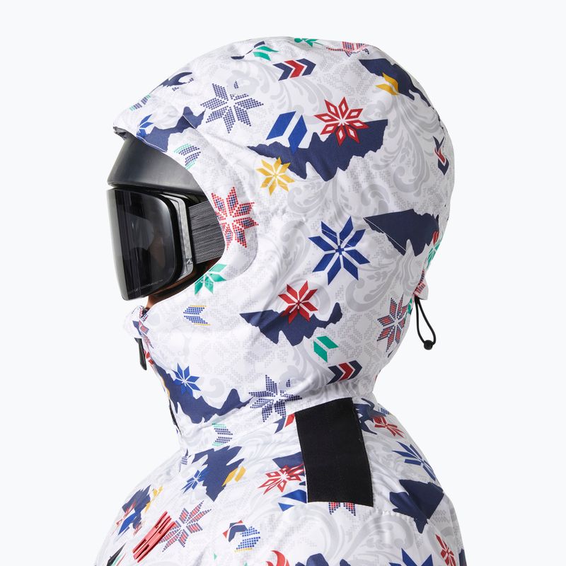 Dámska lyžiarska bunda Helly Hansen Kvitfjell Race Short Puffy white crescendo 3