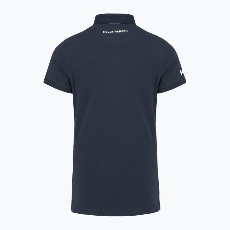 Dámske polo tričko Helly Hansen Crew Polo Pique navy 2