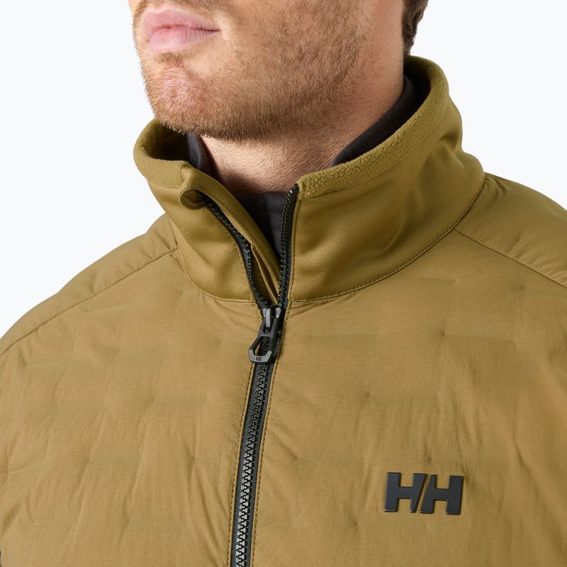 Pánska hybridná bunda Helly Hansen HP Hybrid Stretch Insulator sepia 3