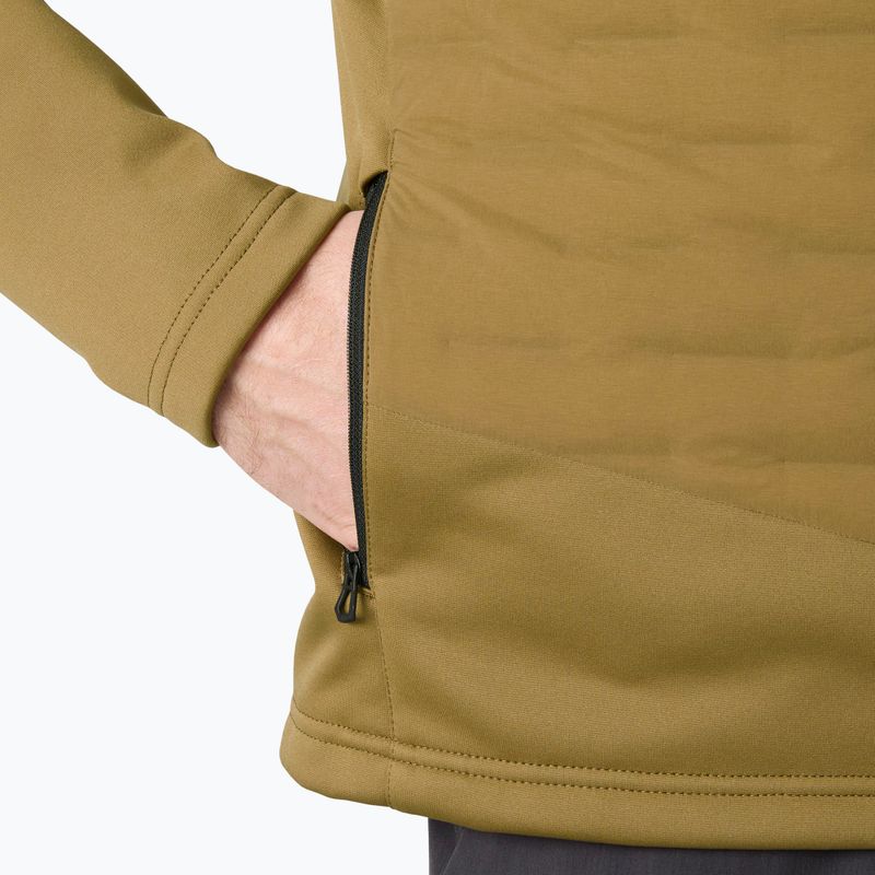 Pánska hybridná bunda Helly Hansen HP Hybrid Stretch Insulator sepia 4