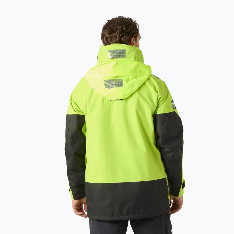 Pánska jachtárska bunda Helly Hansen Skagen Offshore luminous green 2