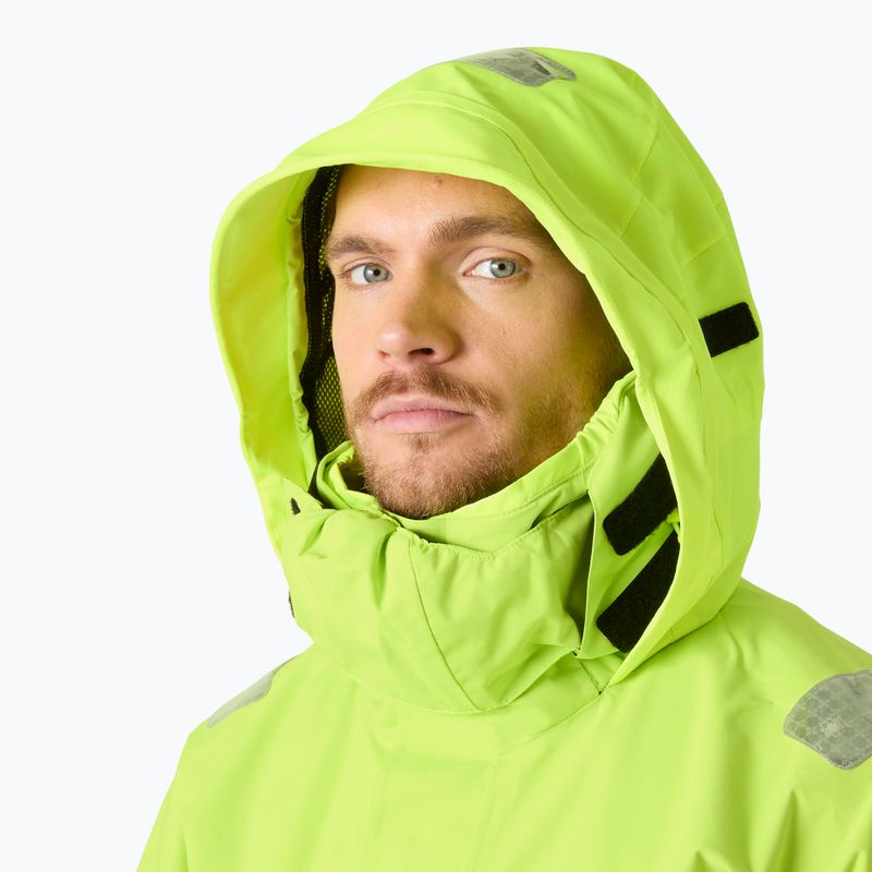 Pánska jachtárska bunda Helly Hansen Skagen Offshore luminous green 3