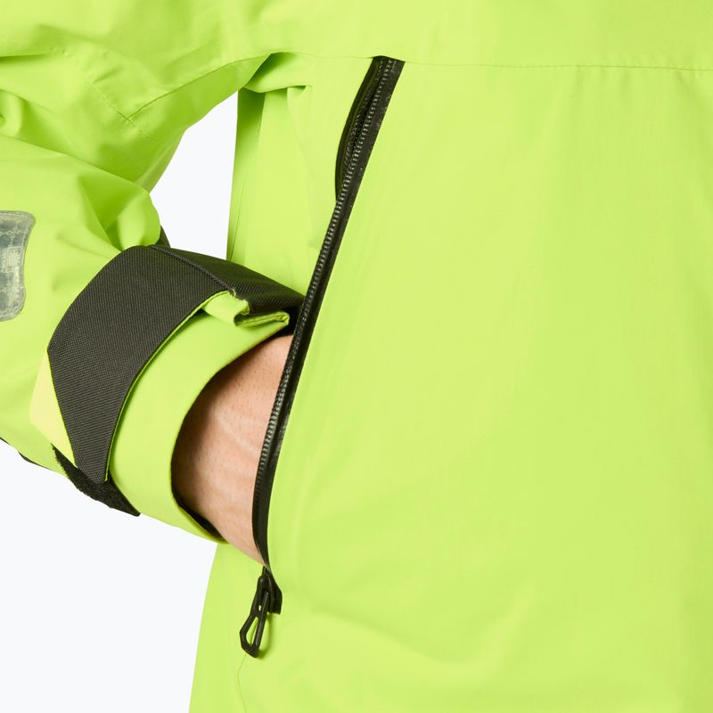 Pánska jachtárska bunda Helly Hansen Skagen Offshore luminous green 10