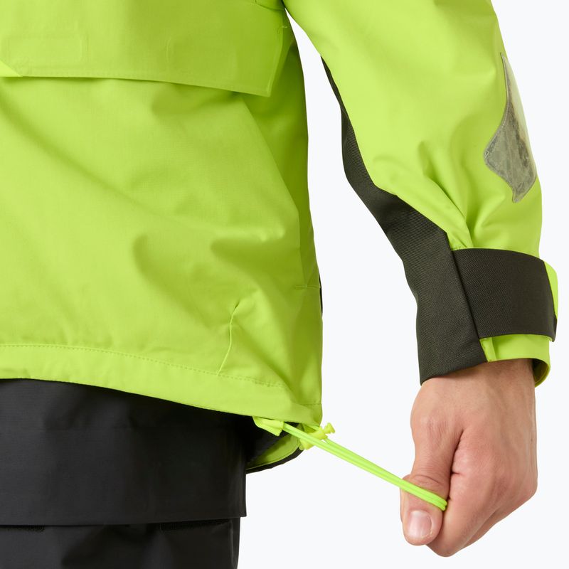 Pánska jachtárska bunda Helly Hansen Skagen Offshore luminous green 11