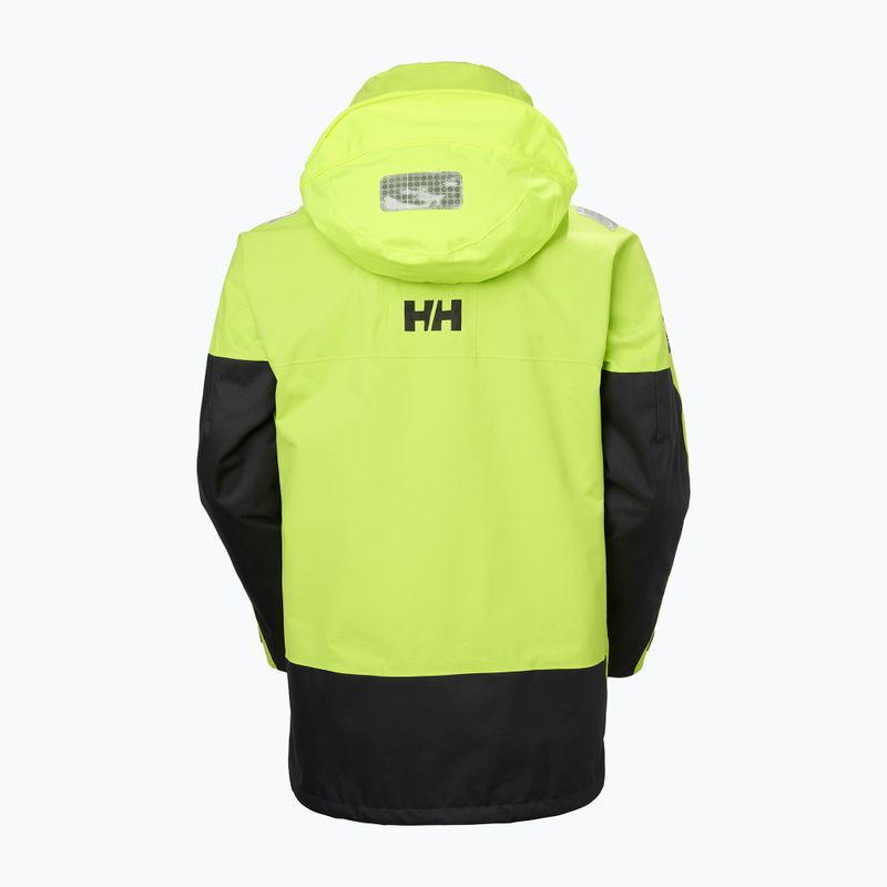 Pánska jachtárska bunda Helly Hansen Skagen Offshore luminous green 13