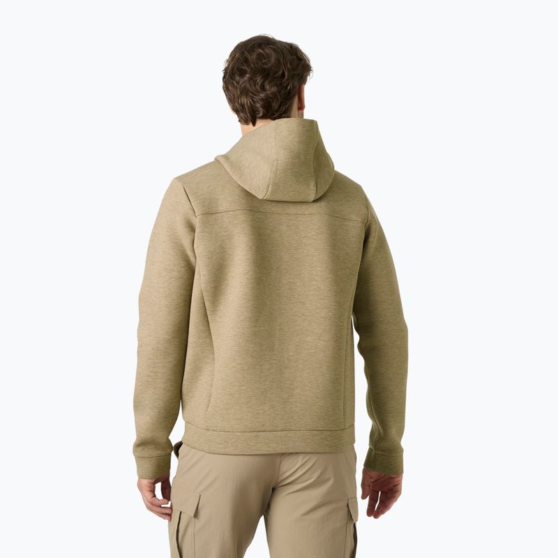 Pánska jachtárska mikina Helly Hansen HP Ocean Full Zip 2.0 sepia melange 2