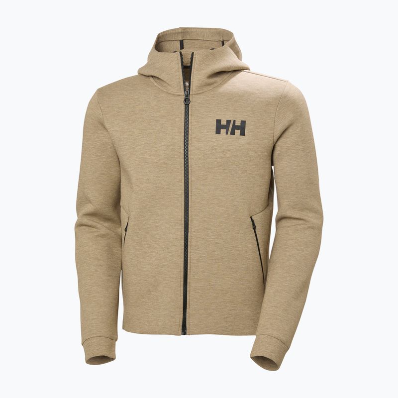Pánska jachtárska mikina Helly Hansen HP Ocean Full Zip 2.0 sepia melange 5