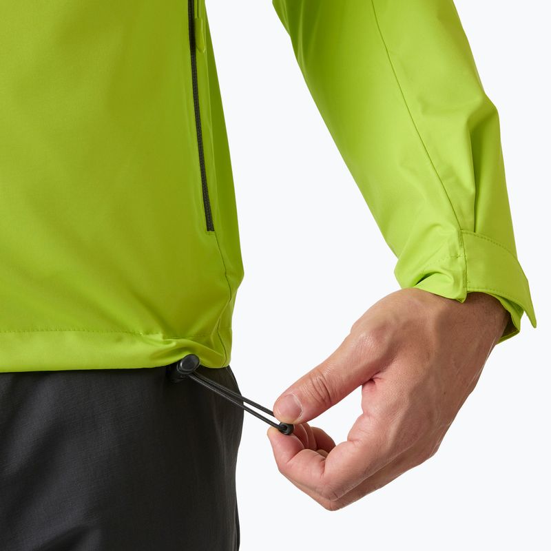 Pánska jachtárska bunda Helly Hansen Crew Hooded Midlayer 2 luminous green 8
