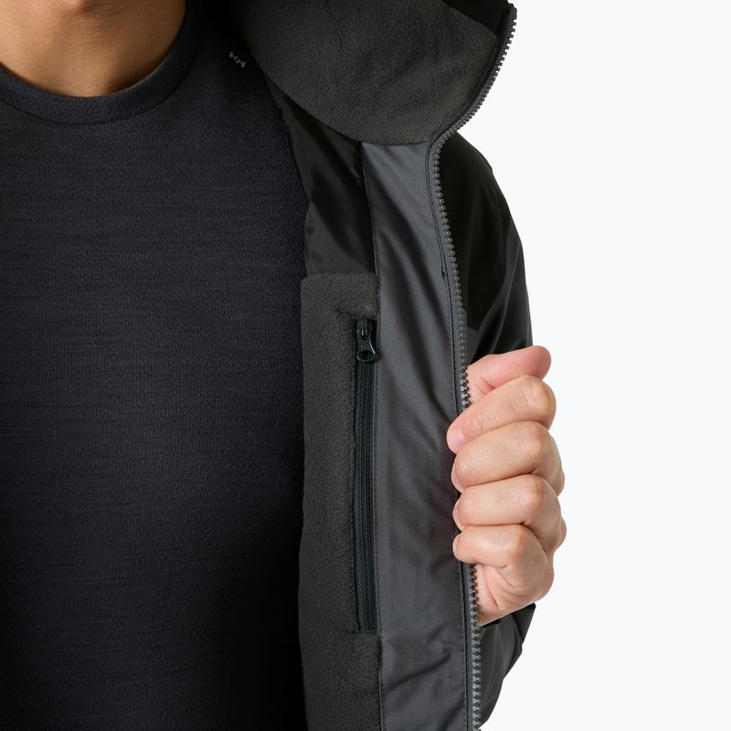 Pánska jachtárska bunda Helly Hansen Crew Hooded Midlayer 2 thunder grey 5