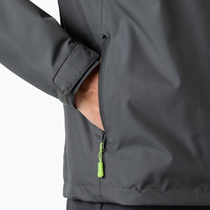 Pánska jachtárska bunda Helly Hansen Crew Hooded Midlayer 2 thunder grey 7