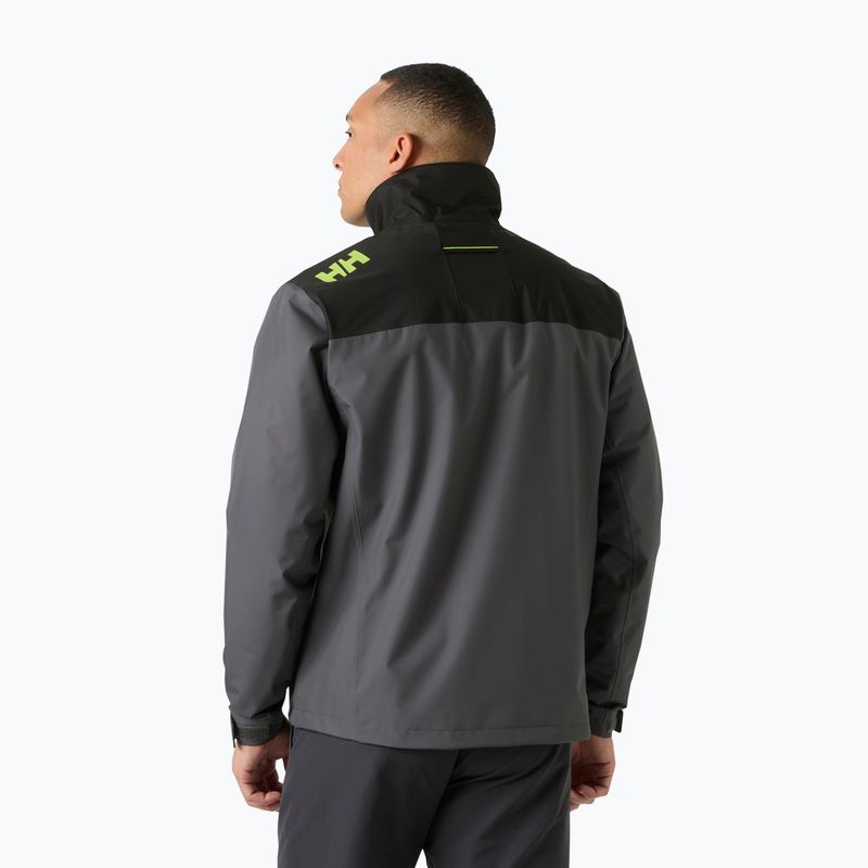 Pánska jachtárska bunda Helly Hansen Crew Midlayer 2 thunder grey 2