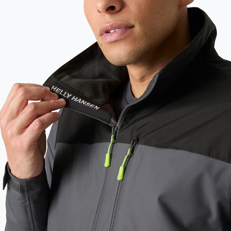 Pánska jachtárska bunda Helly Hansen Crew Midlayer 2 thunder grey 3