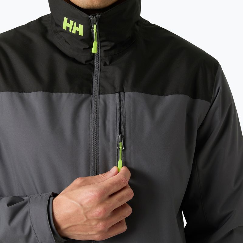 Pánska jachtárska bunda Helly Hansen Crew Midlayer 2 thunder grey 4
