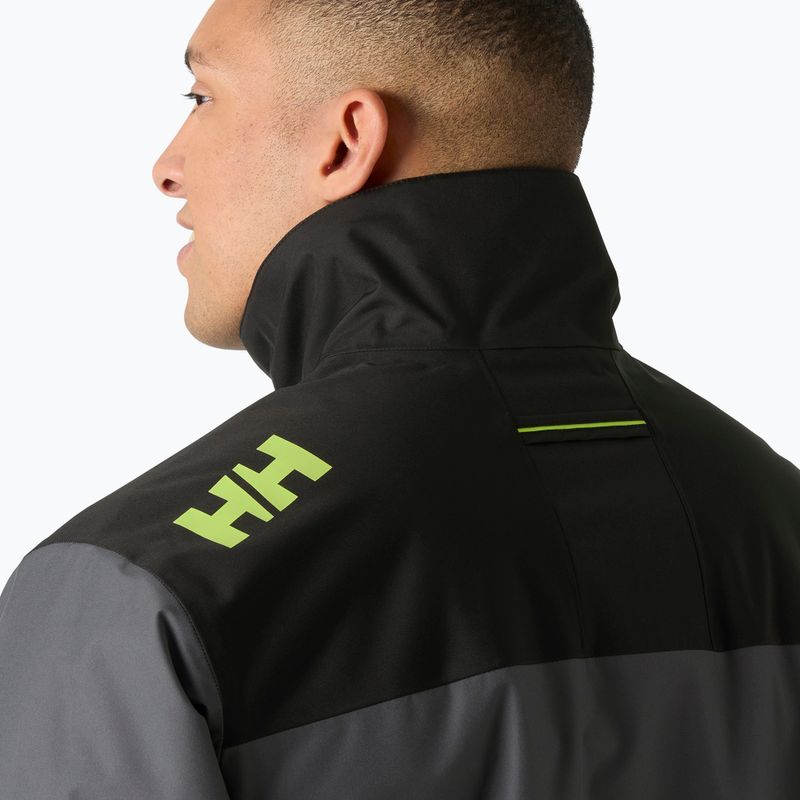 Pánska jachtárska bunda Helly Hansen Crew Midlayer 2 thunder grey 5