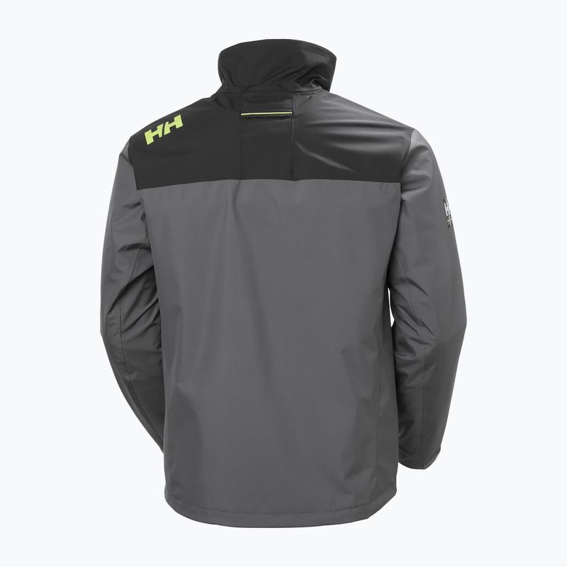 Pánska jachtárska bunda Helly Hansen Crew Midlayer 2 thunder grey 10