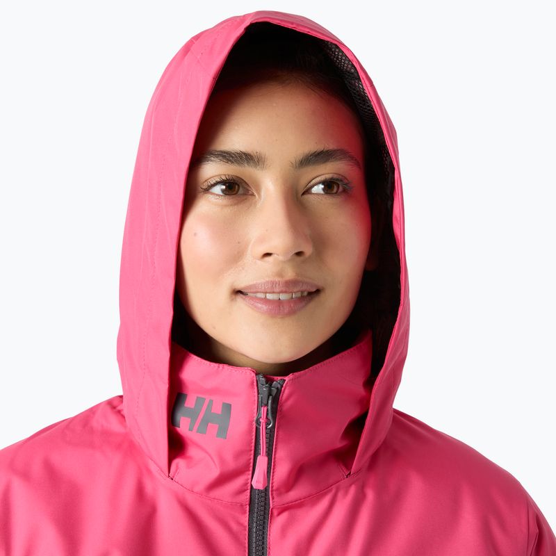Dámska jachtárska bunda Helly Hansen Crew Hooded Midlayer 2.0 hot pink 3
