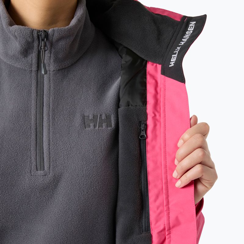Dámska jachtárska bunda Helly Hansen Crew Hooded Midlayer 2.0 hot pink 5