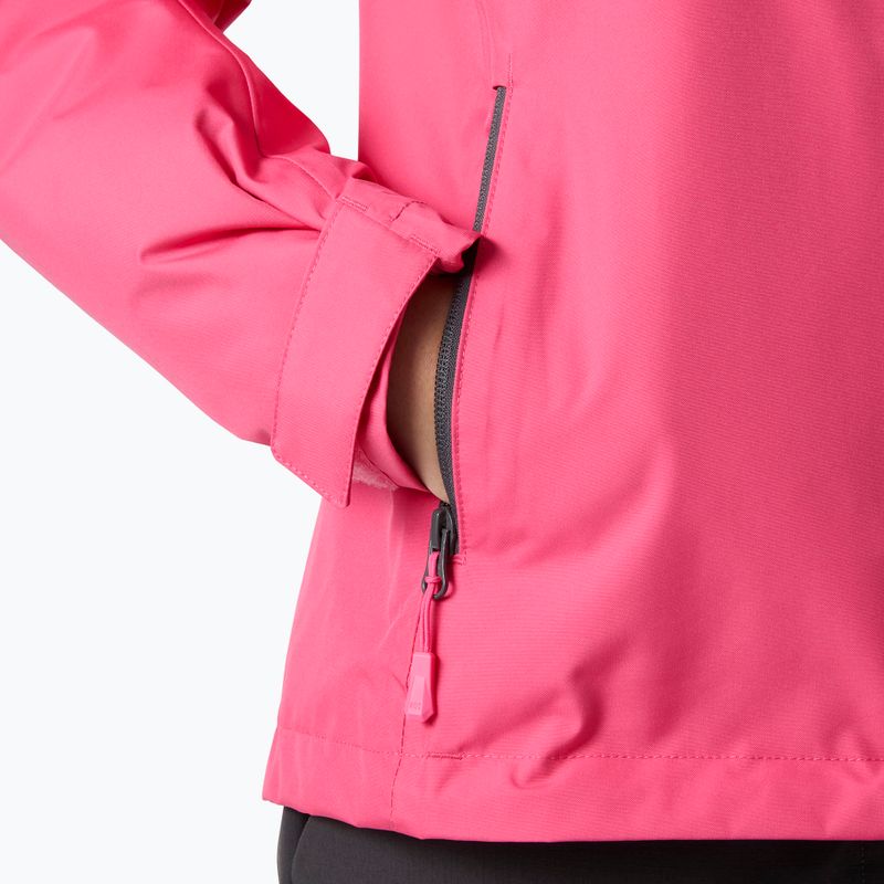 Dámska jachtárska bunda Helly Hansen Crew Hooded Midlayer 2.0 hot pink 6