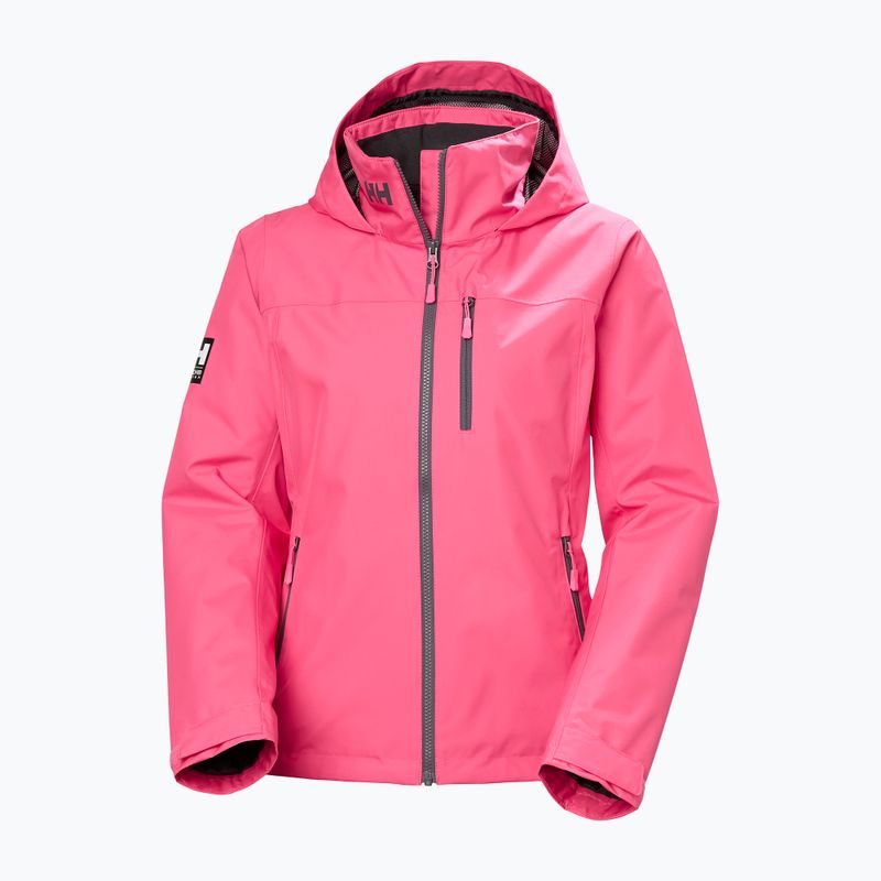 Dámska jachtárska bunda Helly Hansen Crew Hooded Midlayer 2.0 hot pink 8