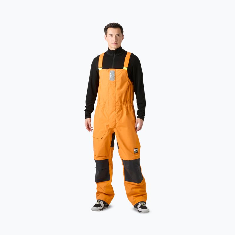 Pánske jachtárske nohavice Helly Hansen Pier 4.0 Bib ignite orange
