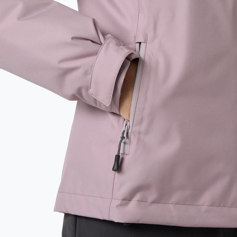 Dámska jachtárska bunda Helly Hansen Crew Hooded Pile purple clay 6