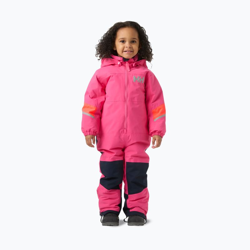 Detská lyžiarska kombinéza Helly Hansen Rider 3.0 Ins hot pink 3