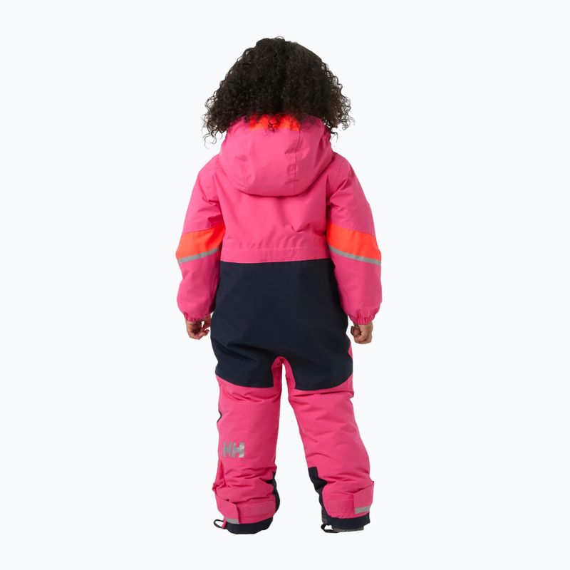 Detská lyžiarska kombinéza Helly Hansen Rider 3.0 Ins hot pink 4
