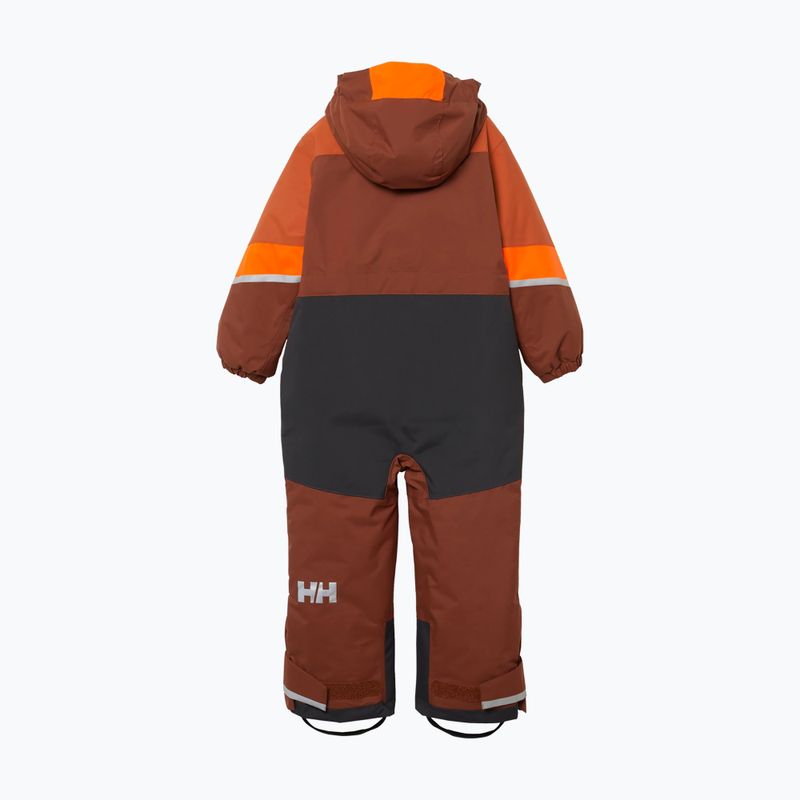 Detská lyžiarska kombinéza Helly Hansen Rider 3.0 Ins iron oxide 2