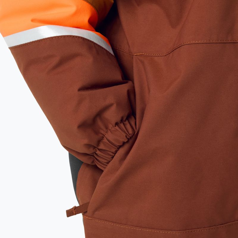 Detská lyžiarska kombinéza Helly Hansen Rider 3.0 Ins iron oxide 7