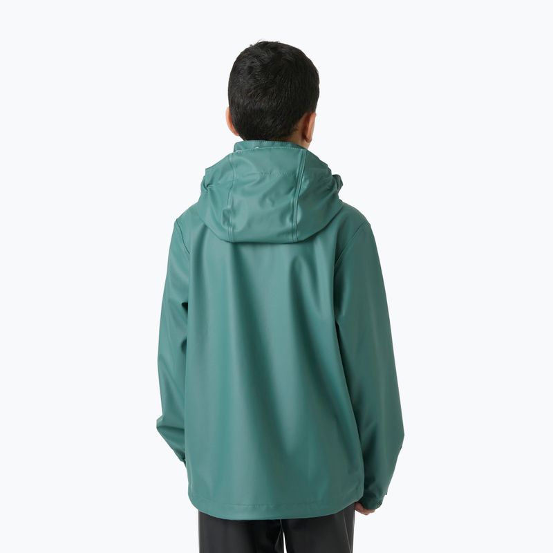 Detská jachtárska bunda Helly Hansen Moss opal green 2