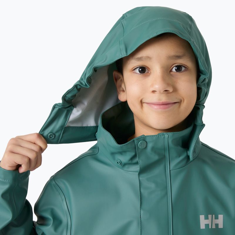 Detská jachtárska bunda Helly Hansen Moss opal green 3