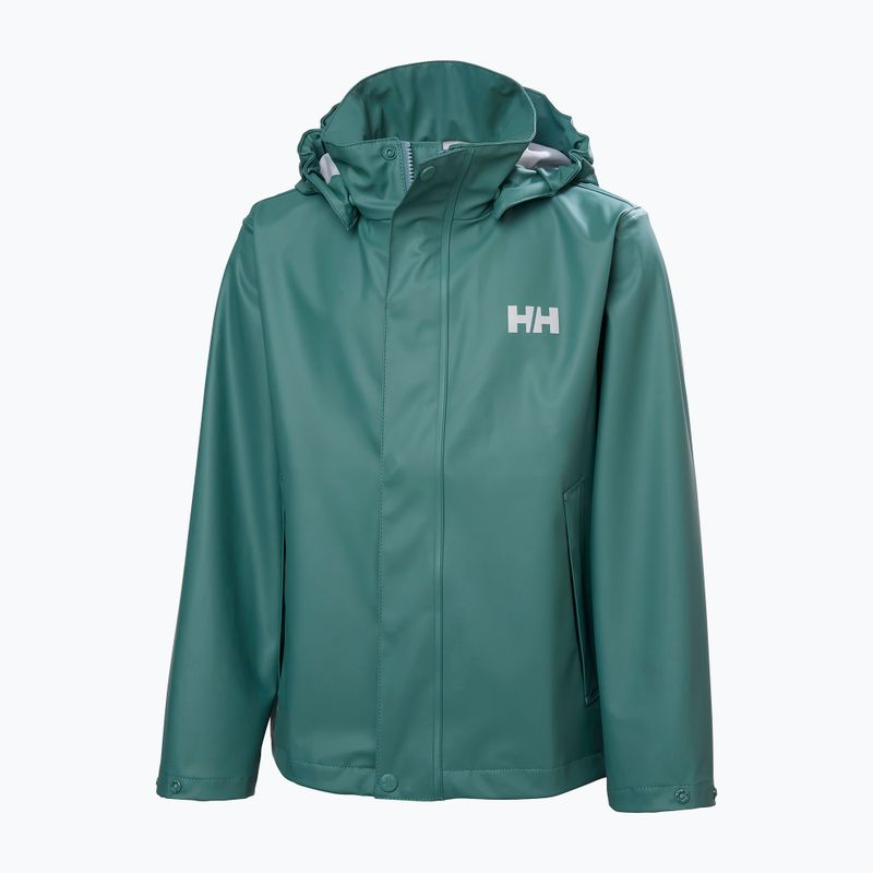 Detská jachtárska bunda Helly Hansen Moss opal green 5