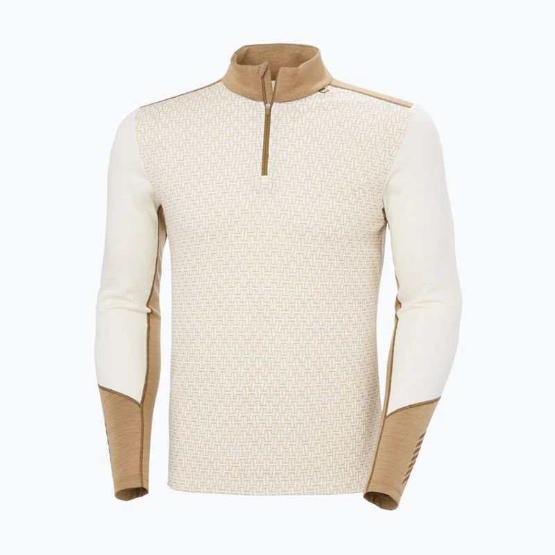 Pánska termo mikina Helly Hansen Lifa Merino Midweight 1/2 Zip snow monogram aop 5