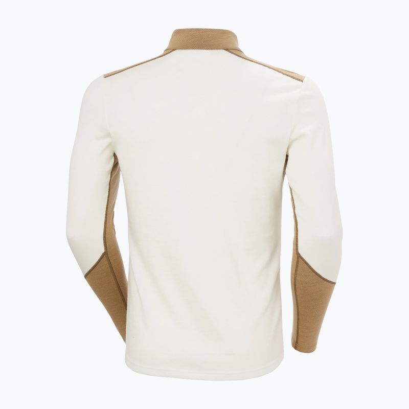 Pánska termo mikina Helly Hansen Lifa Merino Midweight 1/2 Zip snow monogram aop 6