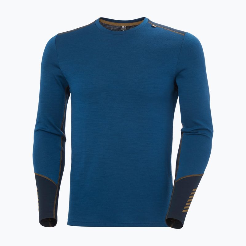 Pánska termo mikina Helly Hansen Lifa Merino Midweight Crew dark blue 4