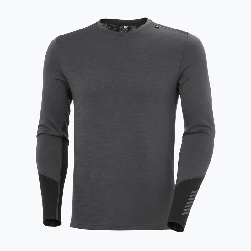 Pánska termo mikina Helly Hansen Lifa Merino Midweight Crew thunder grey 5