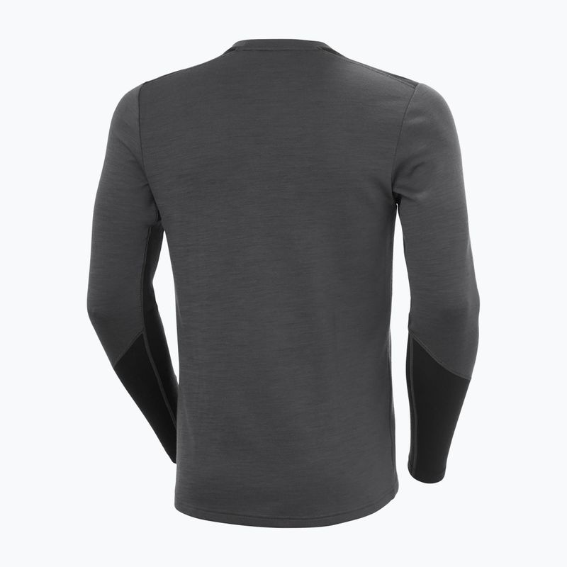 Pánska termo mikina Helly Hansen Lifa Merino Midweight Crew thunder grey 6