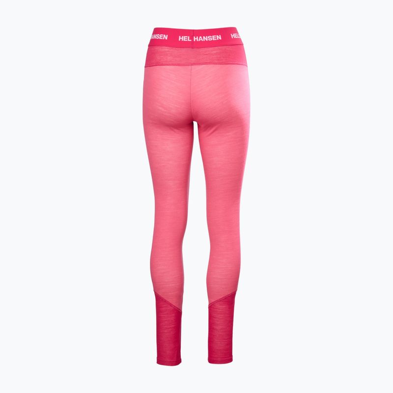 Dámske termonohavice Helly Hansen Lifa Merino Midweight hot pink 6