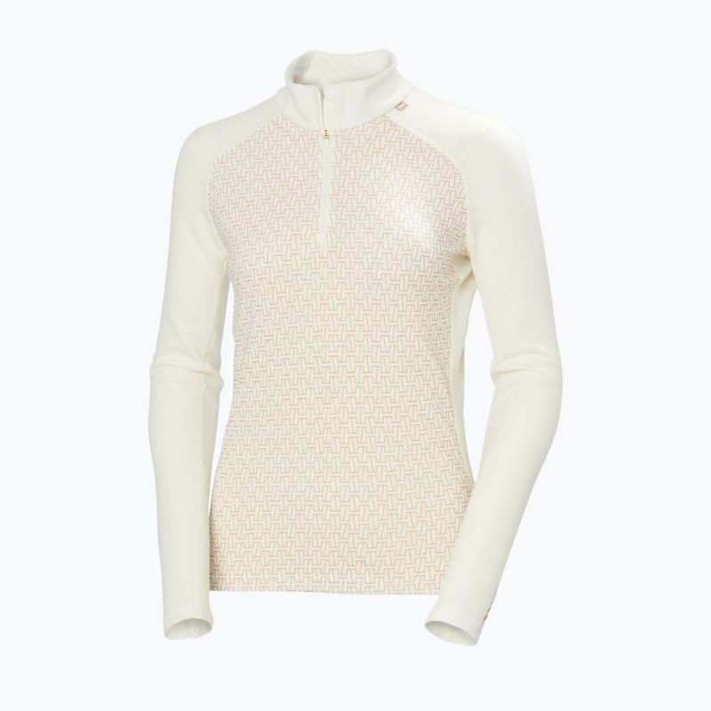 Dámska termo bielizeň Helly Hansen Lifa Merino Midweight Gra 1/2 Zip snow monogram aop 5