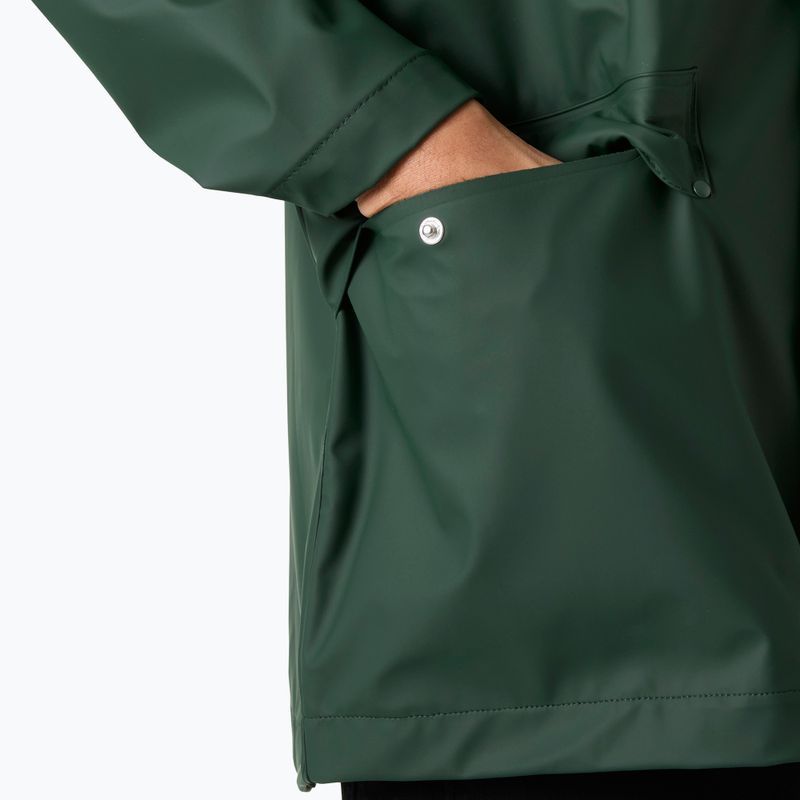Pánska nepremokavá bunda Helly Hansen Moss Rain Coat dark jungle 5