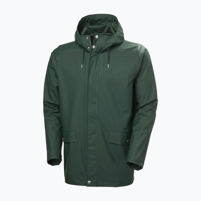 Pánska nepremokavá bunda Helly Hansen Moss Rain Coat dark jungle 6