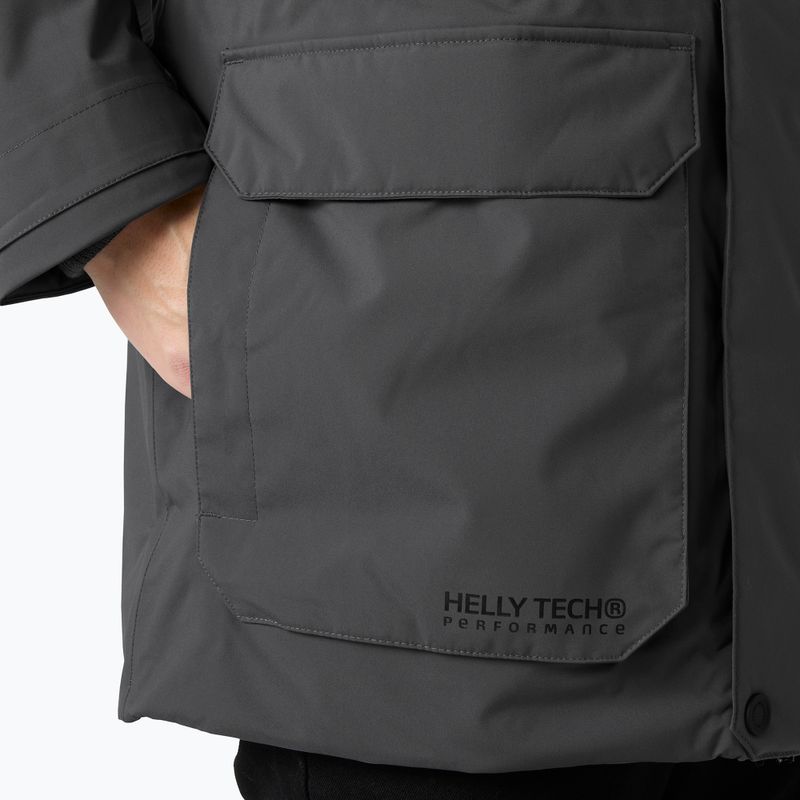 Pánska zimná bunda Helly Hansen Reine Parka thunder grey 6