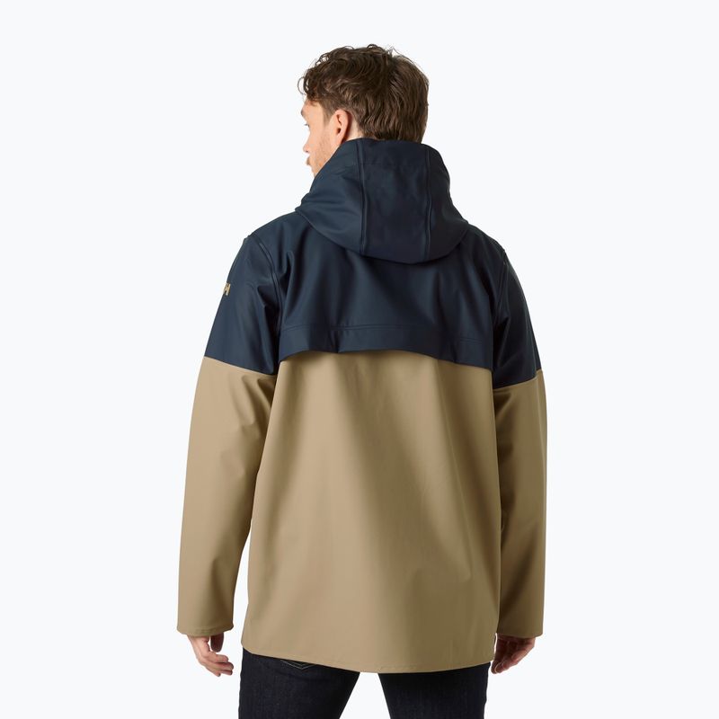 Pánska jachtárska bunda Helly Hansen Moss Block Coat pebble 2