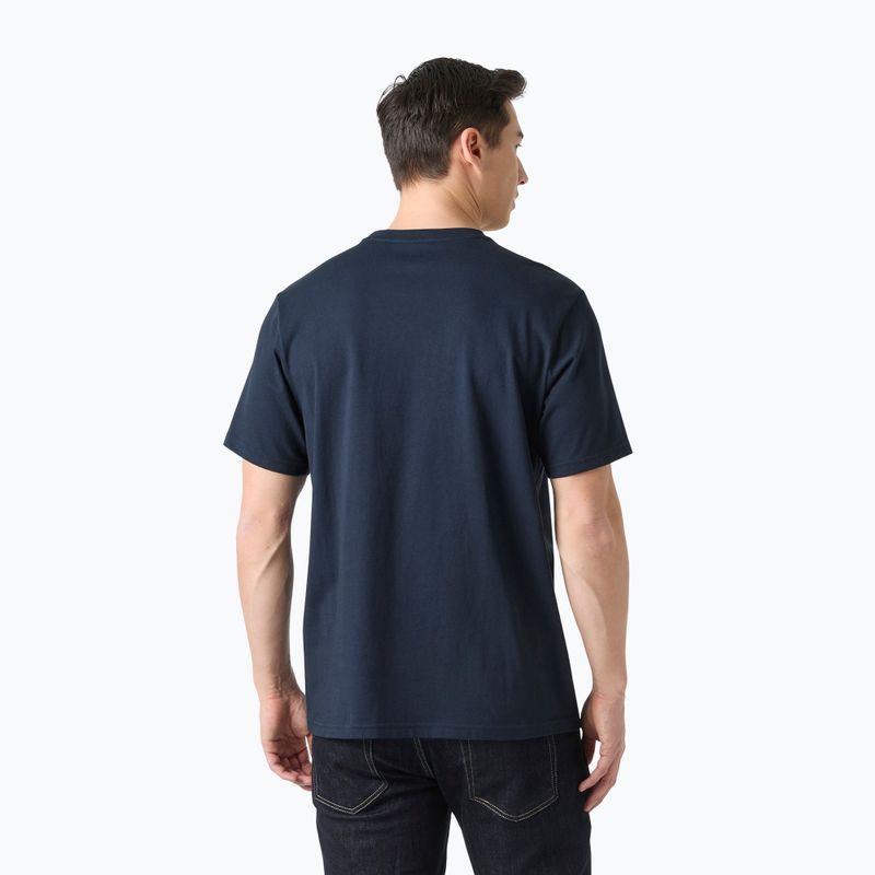 Pánske tričko Helly Hansen Logo 3.0 SS navy 2