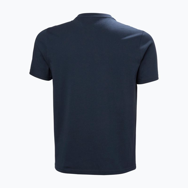 Pánske tričko Helly Hansen Logo 3.0 SS navy 5